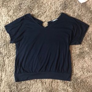 Navy blue shirt
